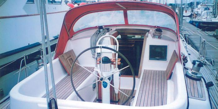 Oyster HP49 Pilothouse Cockpit 1