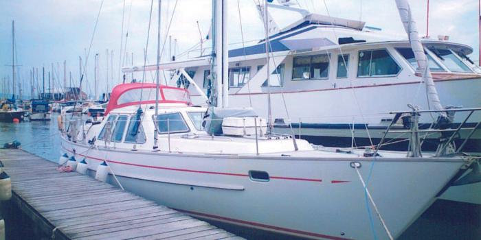 Oyster HP49 Pilothouse Moored