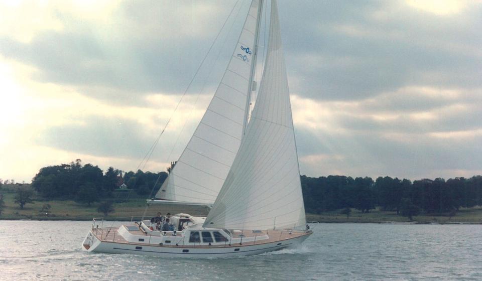 Oyster HP49 Pilothouse Sailing 1