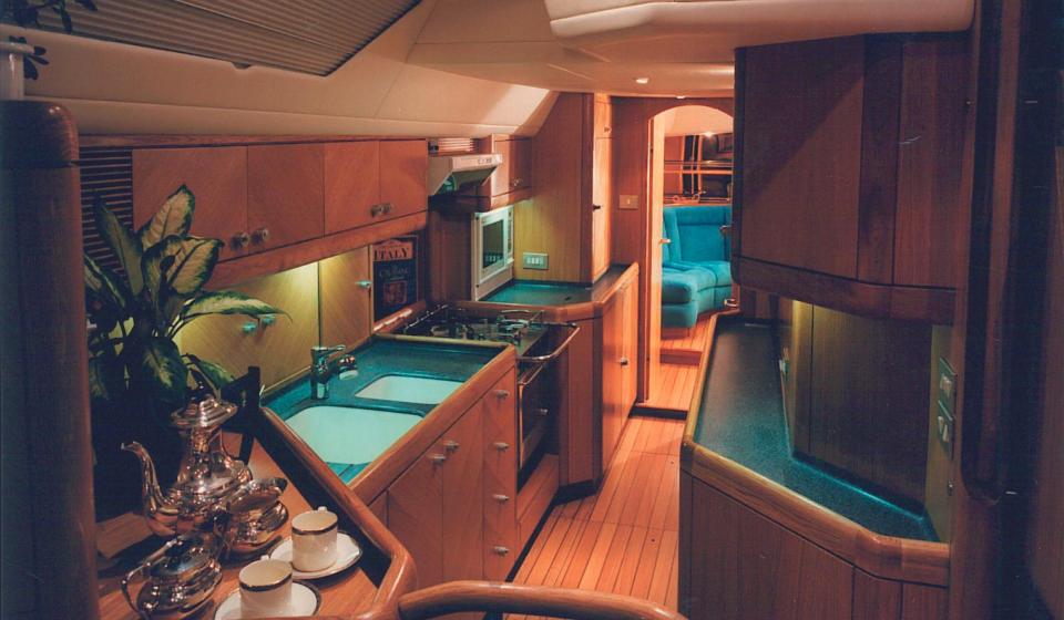 Oyster HP68 Galley 1