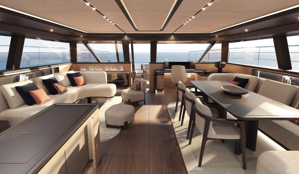 Oyster P60 Saloon by day