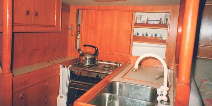 Oyster SJ41 Galley