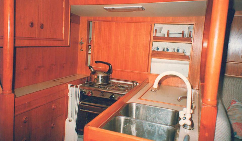 Oyster SJ41 Galley