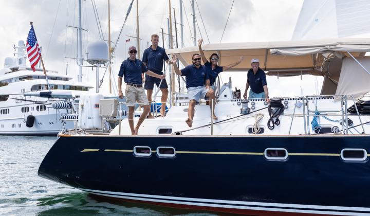 Oyster Serendipity Crew Antigua