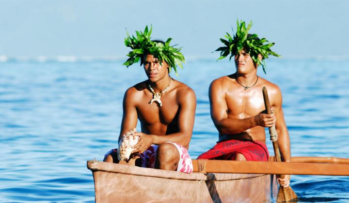 Oyster World Rally 2013 2014 Circumnavigation Two Men On Boat Rowing
