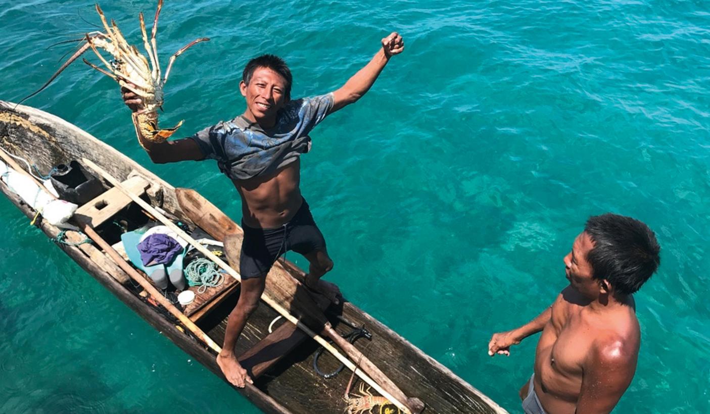 Oyster World Rally 2017 18 Circumnavigation Two Lads Out On Small Boat