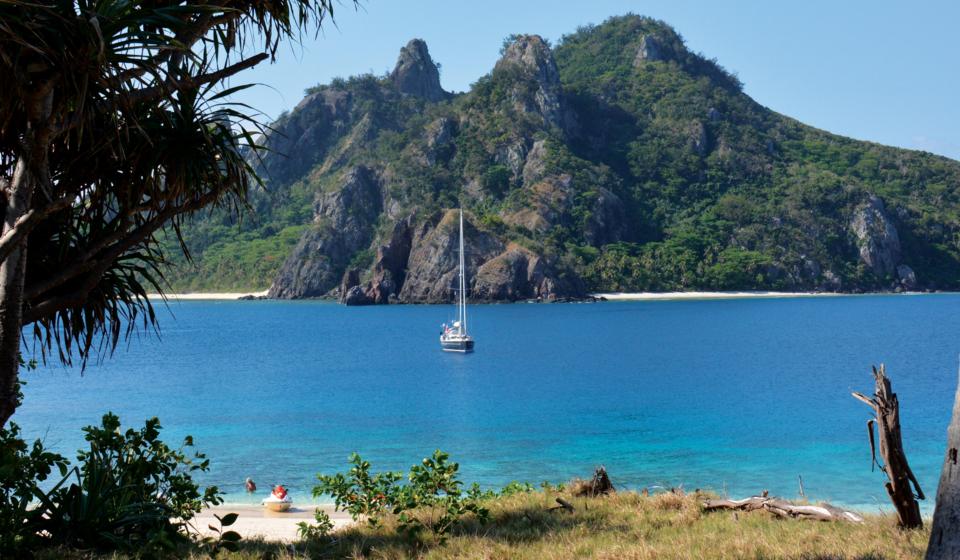 Oyster World Rally 2017 18 Circumnavigation Yacht Anchored