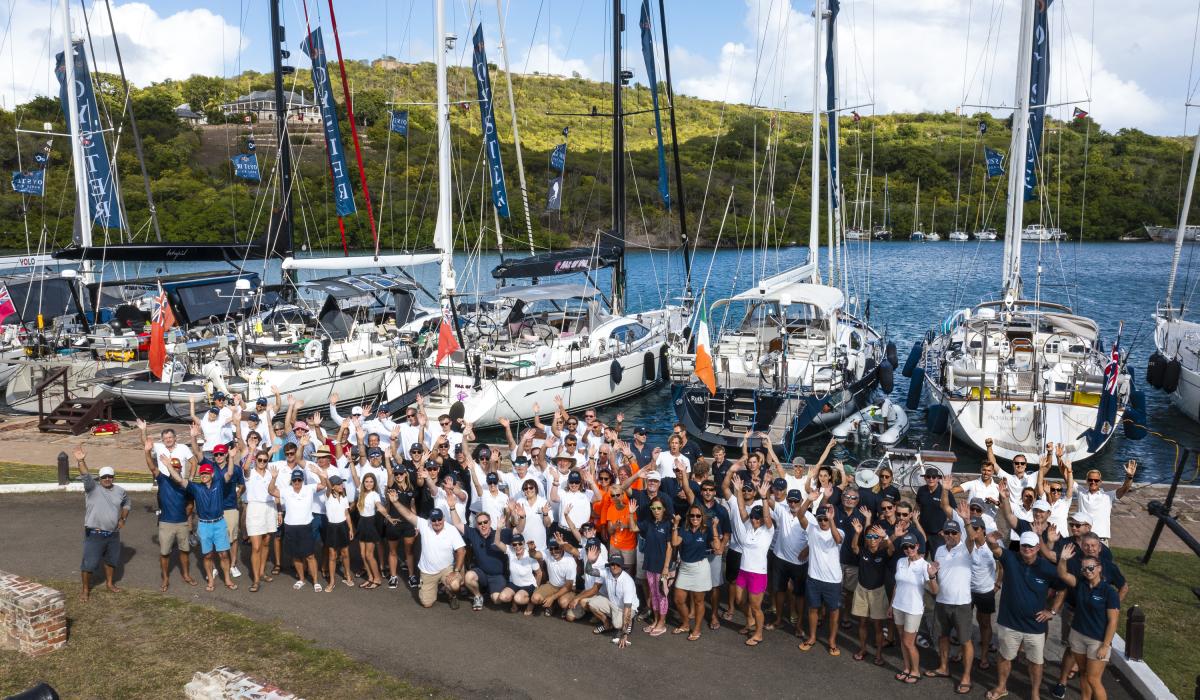 Oyster World Rally 2022 23 Entrants in Antigua