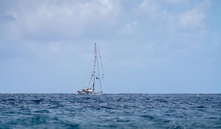 Oyster World Rally 2024 25 Finish Antigua 1