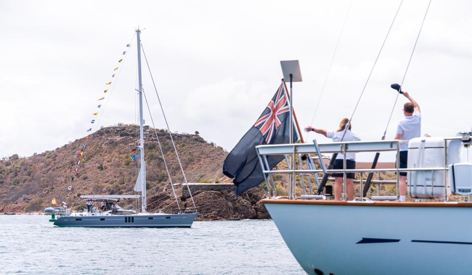 Oyster World Rally 2024 25 Finish Antigua 2