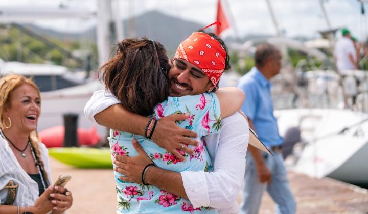 Oyster World Rally 2024 25 Finish Antigua 5