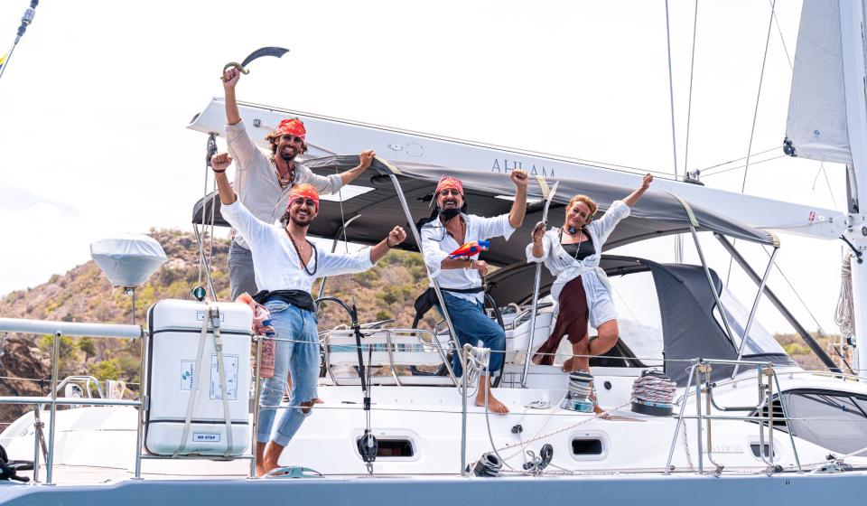 Oyster World Rally 2024 25 Finish Antigua Ahlam