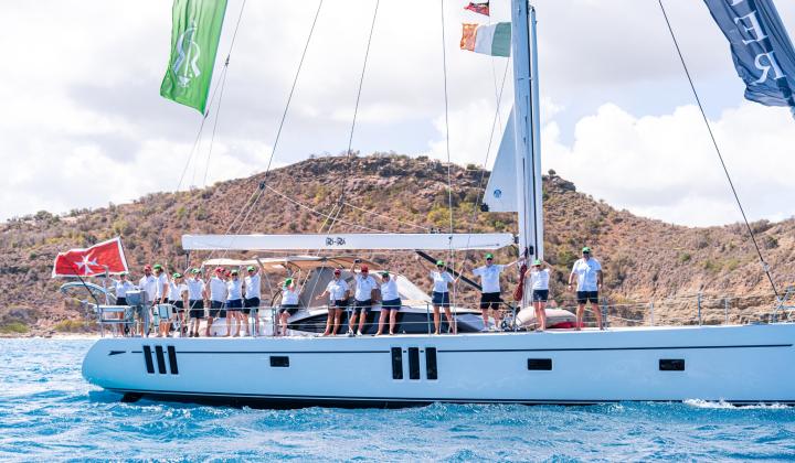 Oyster World Rally 2024 25 Finish Antigua Ri Ra