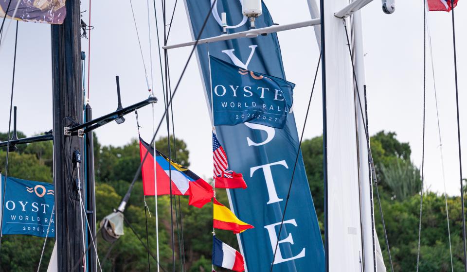 Oyster World Rally 2026 27 Flag