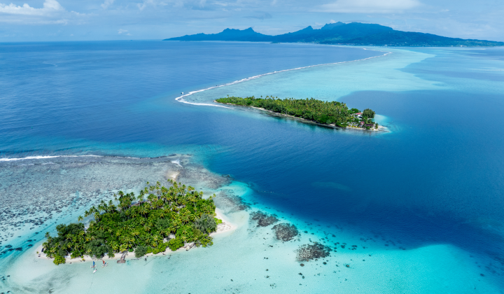 Oyster World Rally 2026 27 Raiatea French Polynesia Drone View
