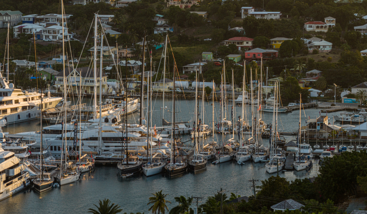 Oyster World Rally 2026 27 Start Fleet At Dock Antigua