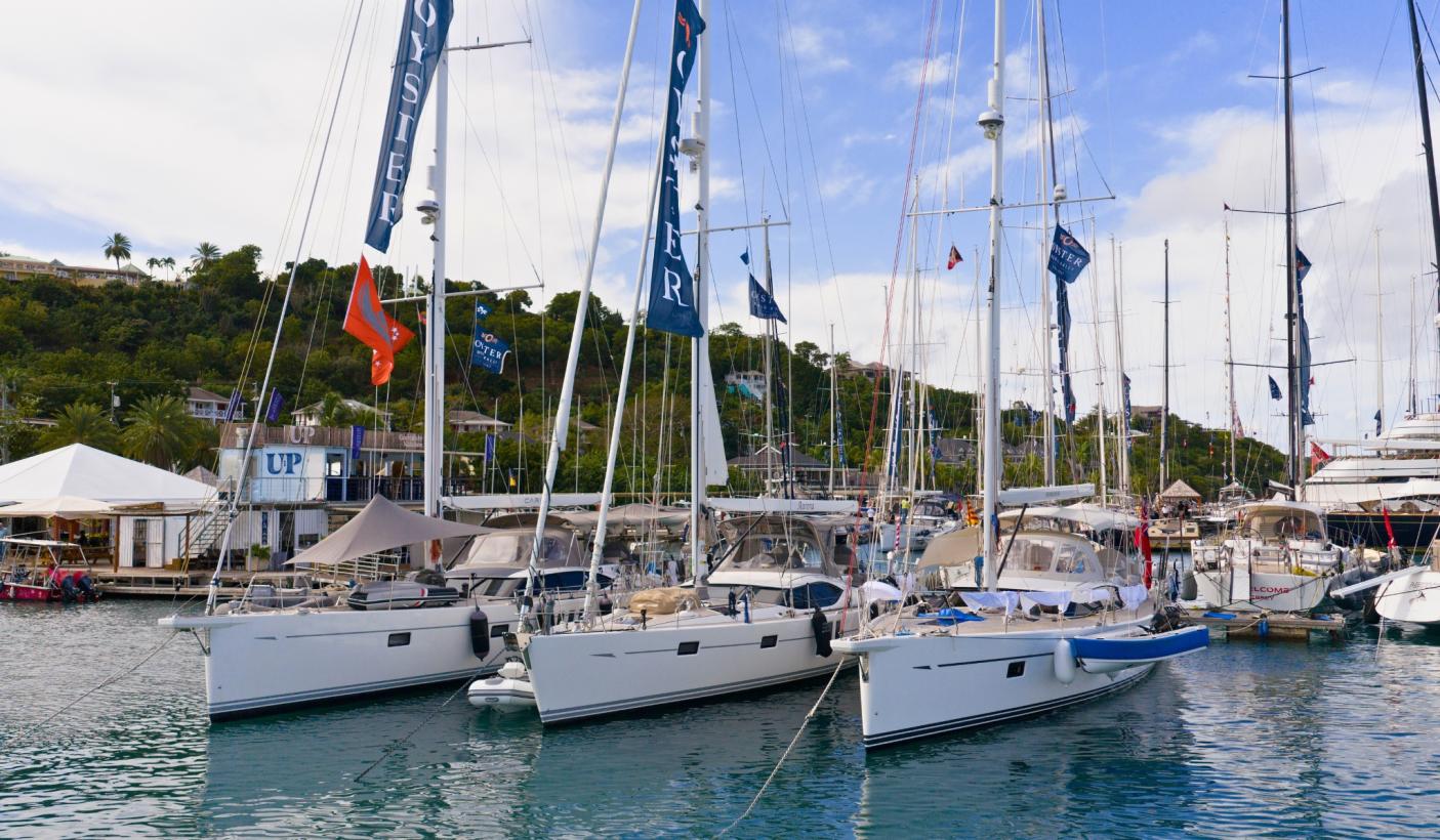 Oyster World Rally 2026 27 Yachts At Dock Antigua 3