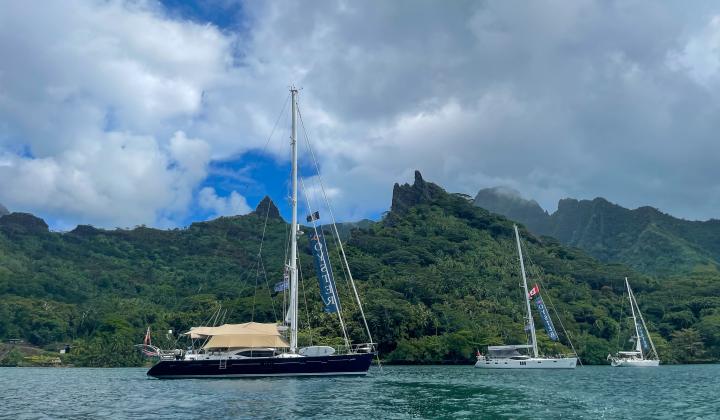 Oyster World Rally Luxury Yachts Moorea
