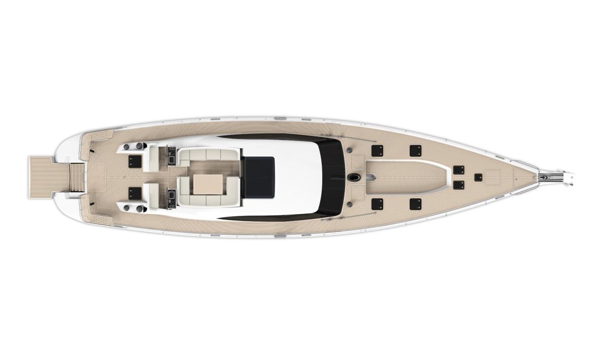 Oyster Yachts Deck and Interior Layout Plans 2