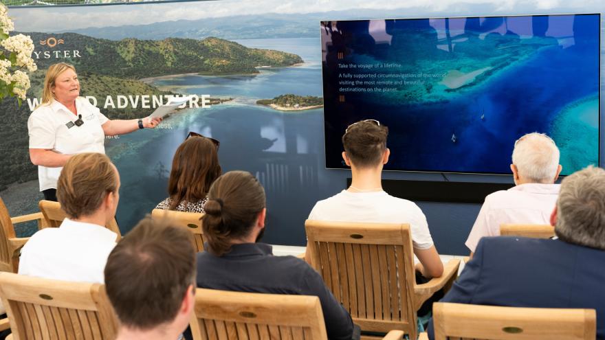 Oyster Yachts London Private View 2026 boat show in photos 1