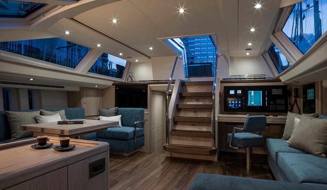Oyster Yachts News Brokerage News Summer 2020 Satori Saloon