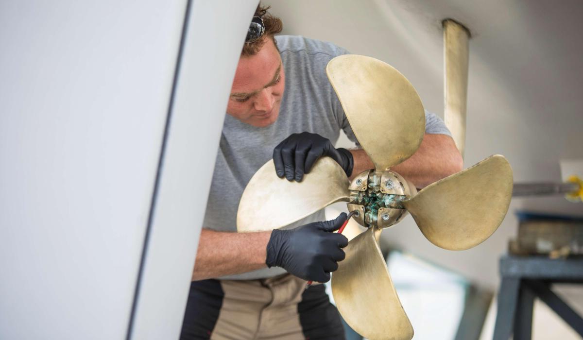 Oyster Yachts News Maintence Tips Oyster Essentials Sailing Tips Propeller
