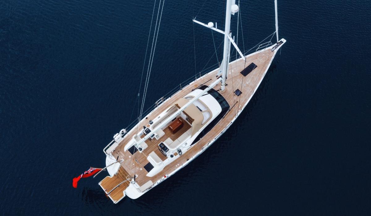 Oyster595 60ft bluewater cruiser drone v2