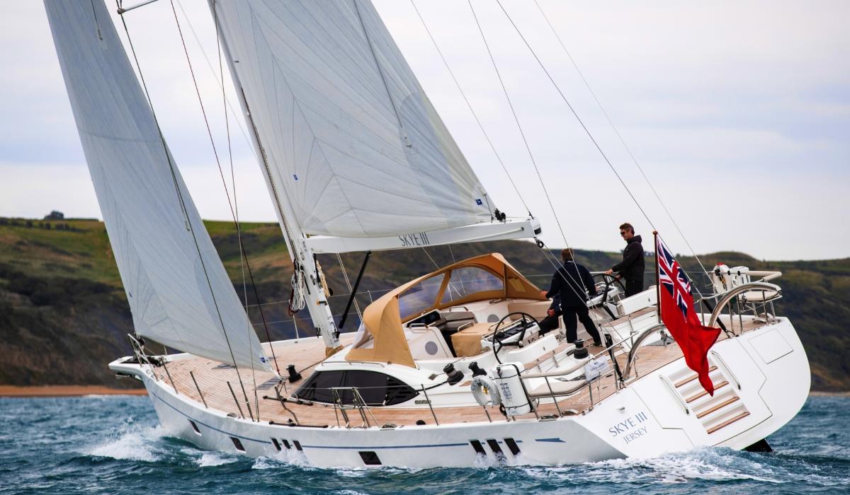 Oyster595 60ft sailboat luxury yacht