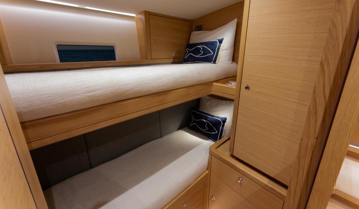 Oyster675 Interior BunkCabin