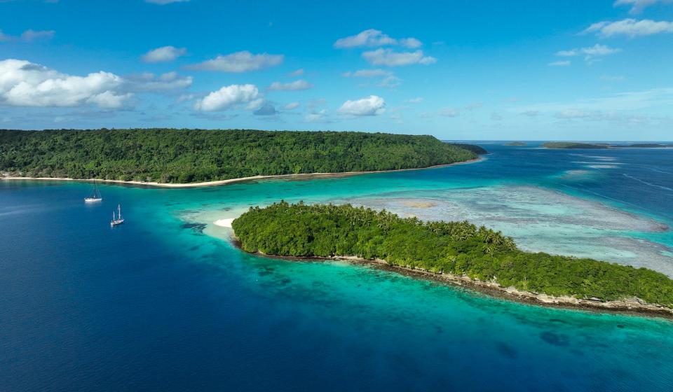 Oysters in Nuku Island Vavau Archipelago Tonga