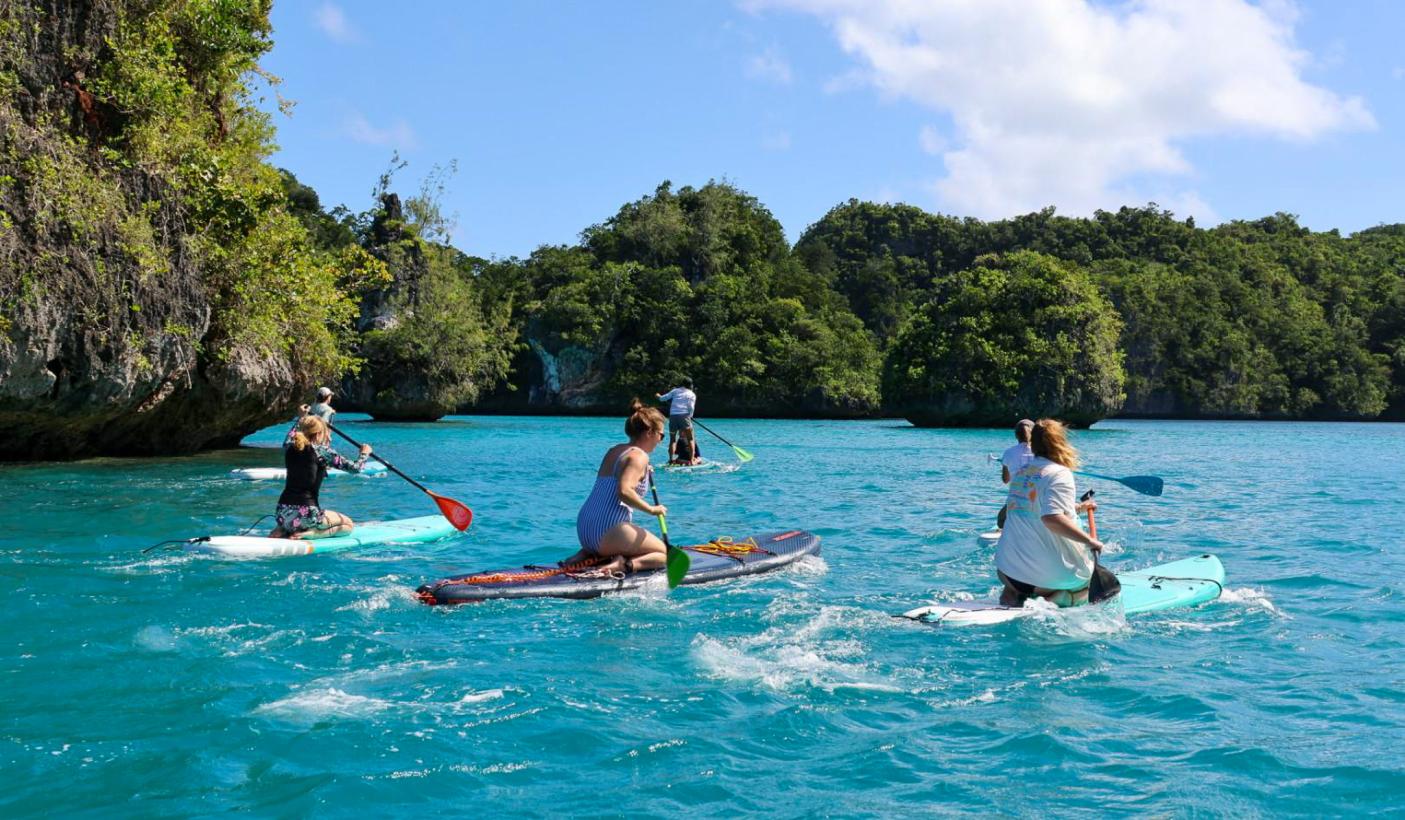 Paddleboard Race Bay of Islands Fiji