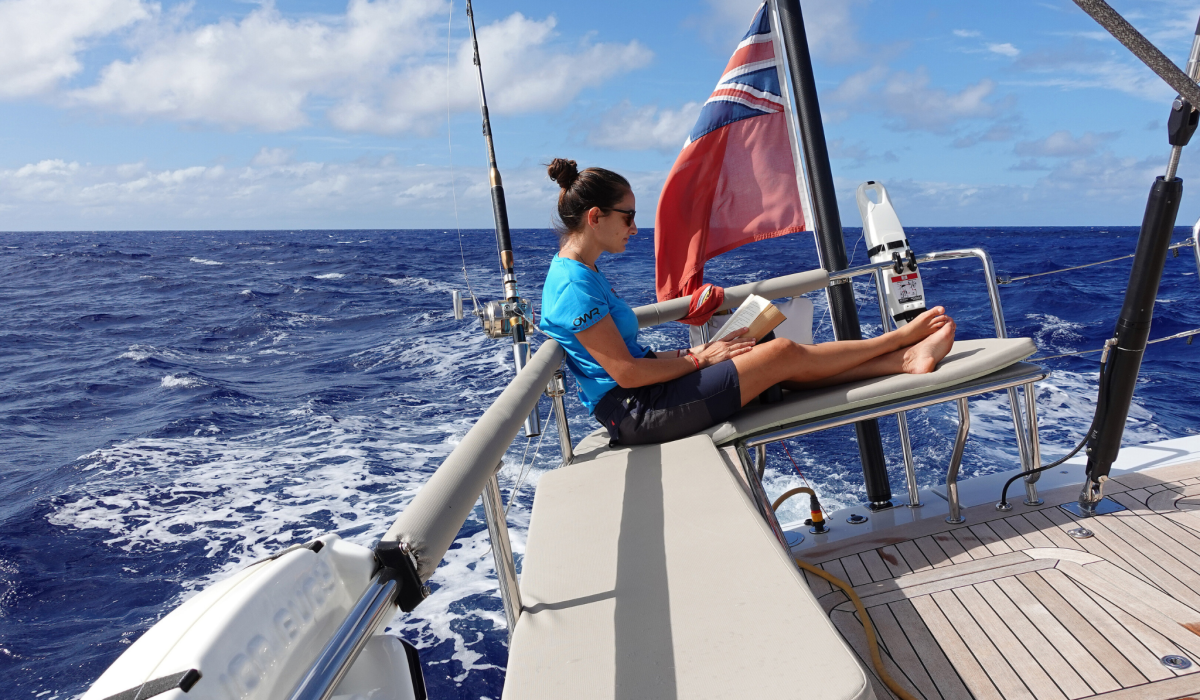 Reading on board Oyster 885SII Satori II