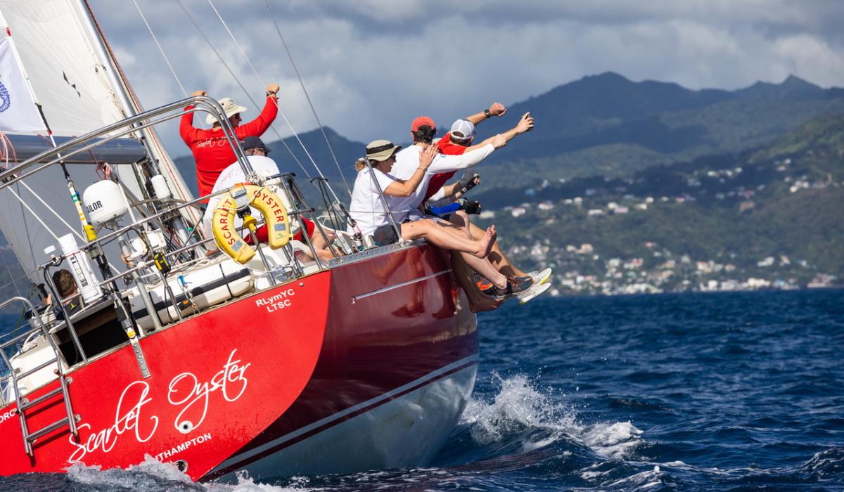 Scarlet Oyster finished second in the RORC Transatlantic Race