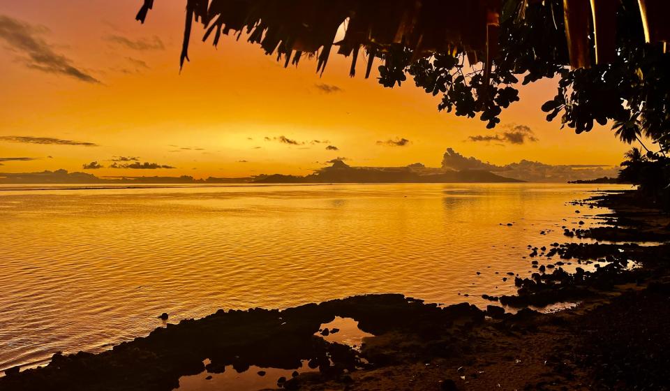 Sunset French Polynesia