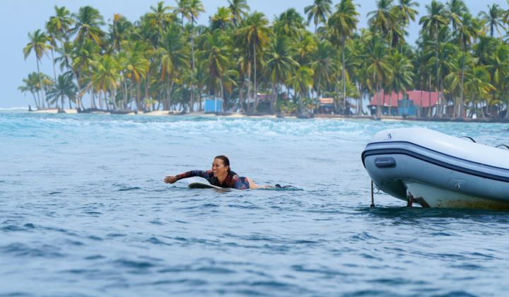 Surfing San Blas Islands