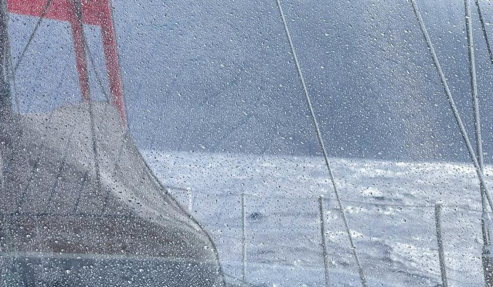 Torrential rain on Reunion to Durban passage 1