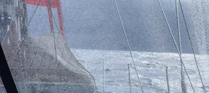 Torrential rain on Reunion to Durban passage 1