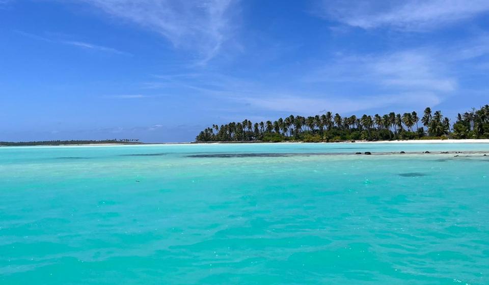 Turquoise sea inCocos Keeling Islands