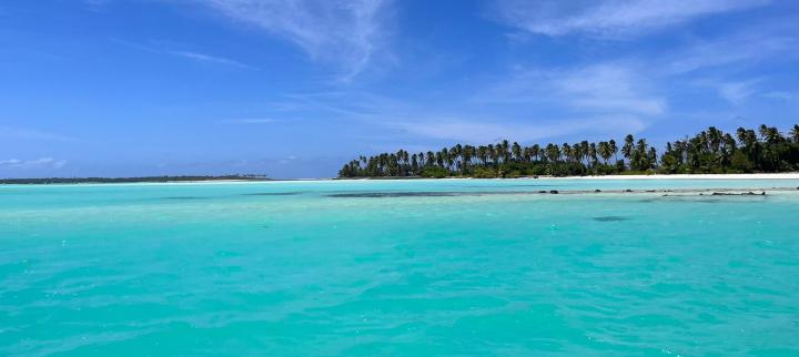 Turquoise sea inCocos Keeling Islands