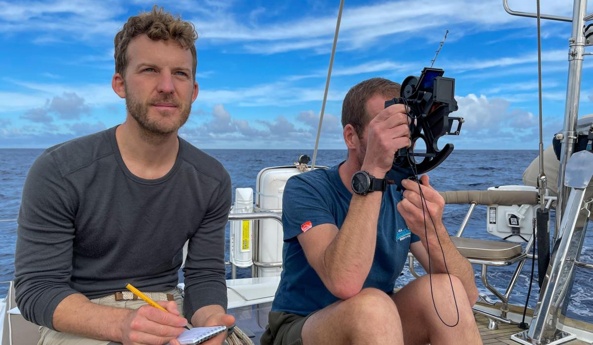 Uhuru Yacht James and Crew Onboard