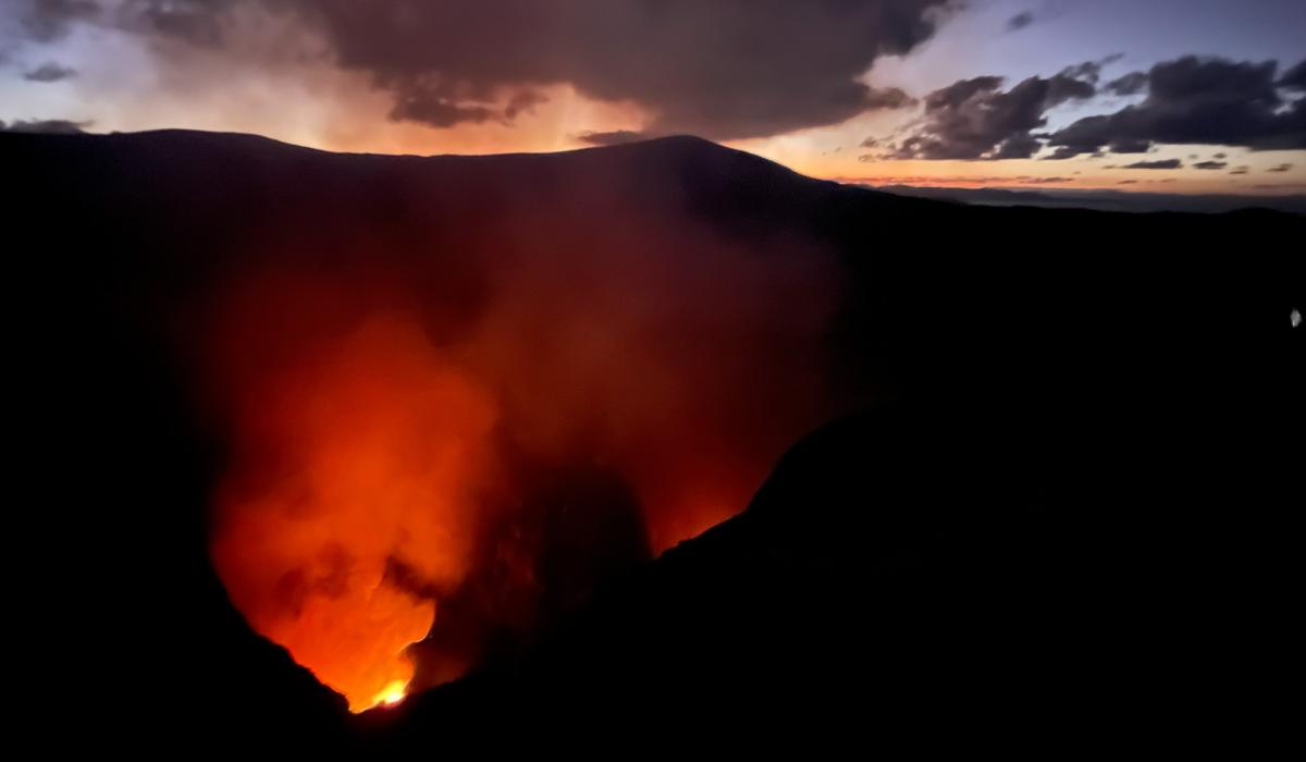 Vanuatu Active Volcano