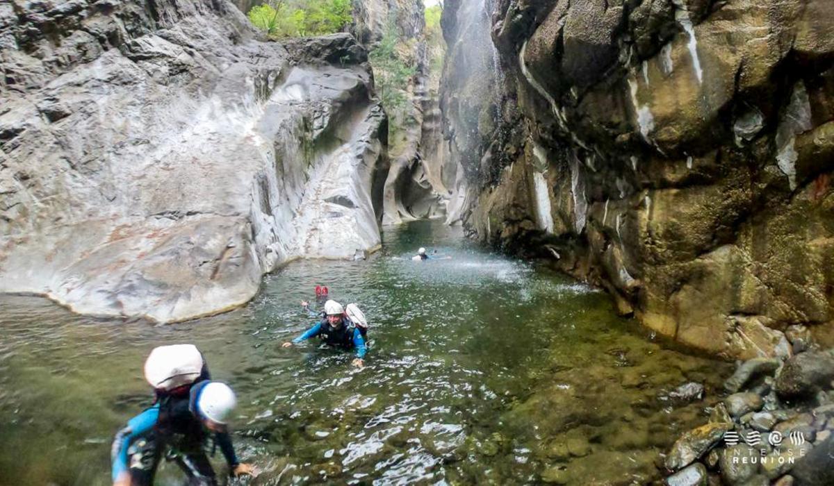 Water rafting La Reunion