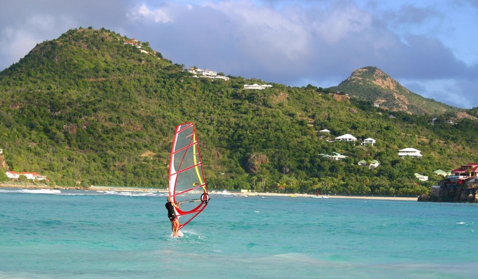 Windsurfing St. Barts
