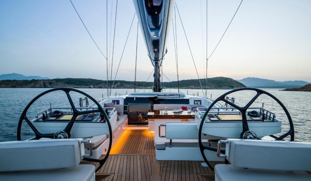 cockpit sailing yacht holiday