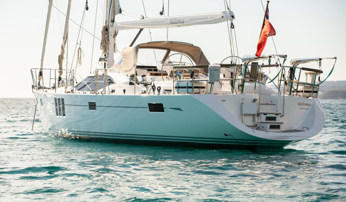 luxury sailing charter yacht