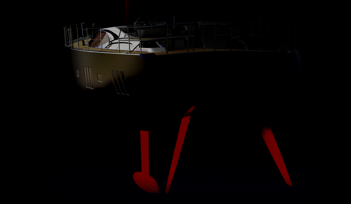 oyster 885GT performance sailing yacht stern oyster yachts