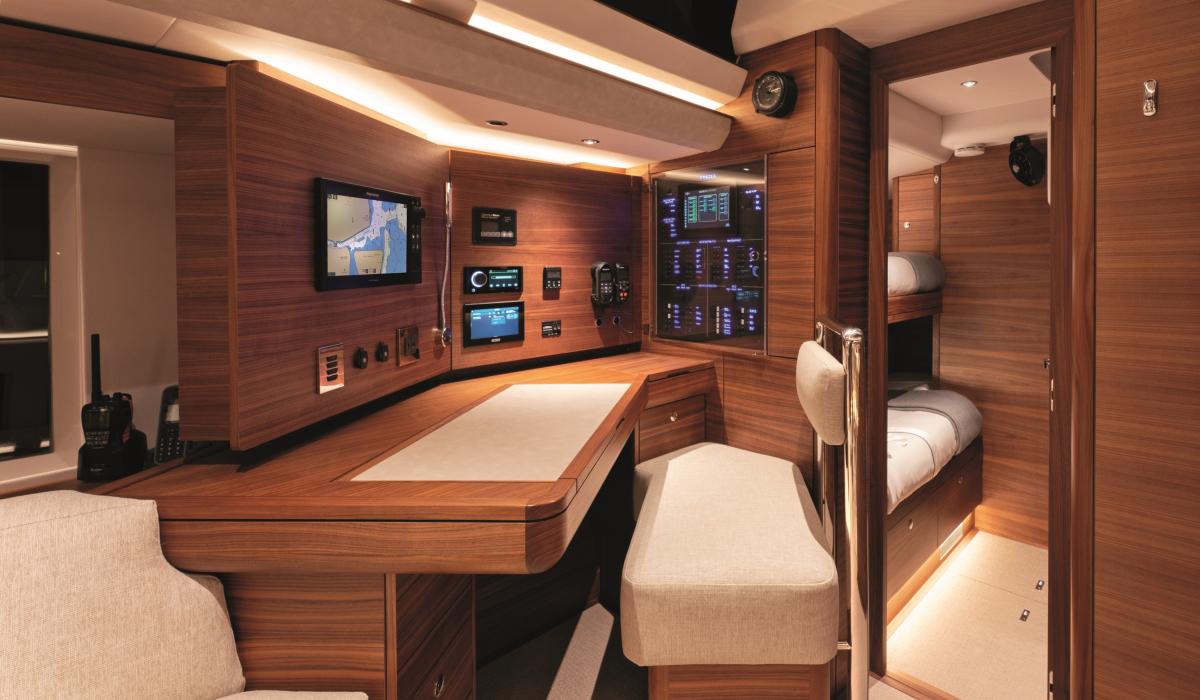 luxury yacht work