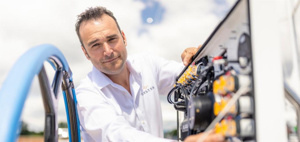 George Newman Oyster Yachts Commissioning