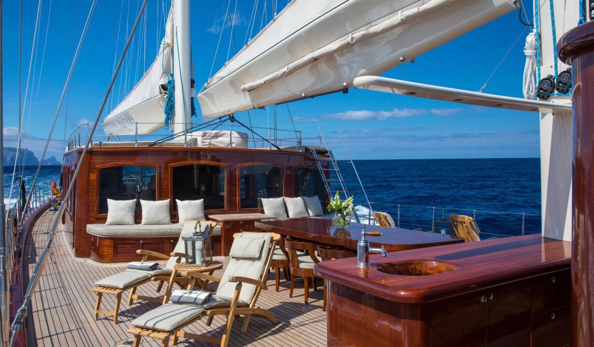 136ft big blue yachting sailing schooner satori for charter bgyb 08