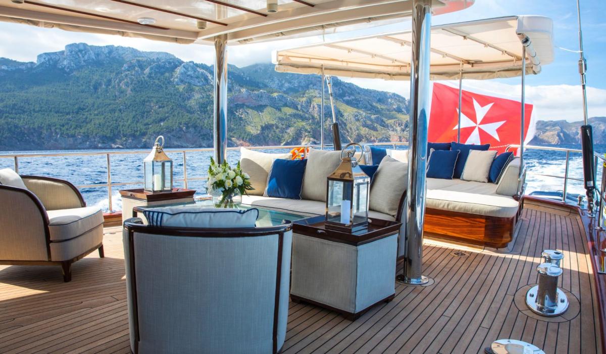 136ft big blue yachting sailing schooner satori for charter bgyb 11